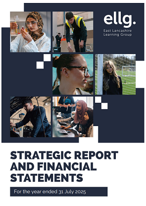 East Lancashire Learning Group Annual Financial Statement 2025 cover