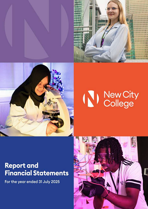 New City College Annual Financial Statement 2025 cover