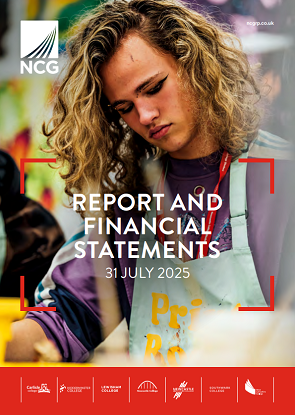 Newcastle College Group Annual Financial Statement 2025 cover