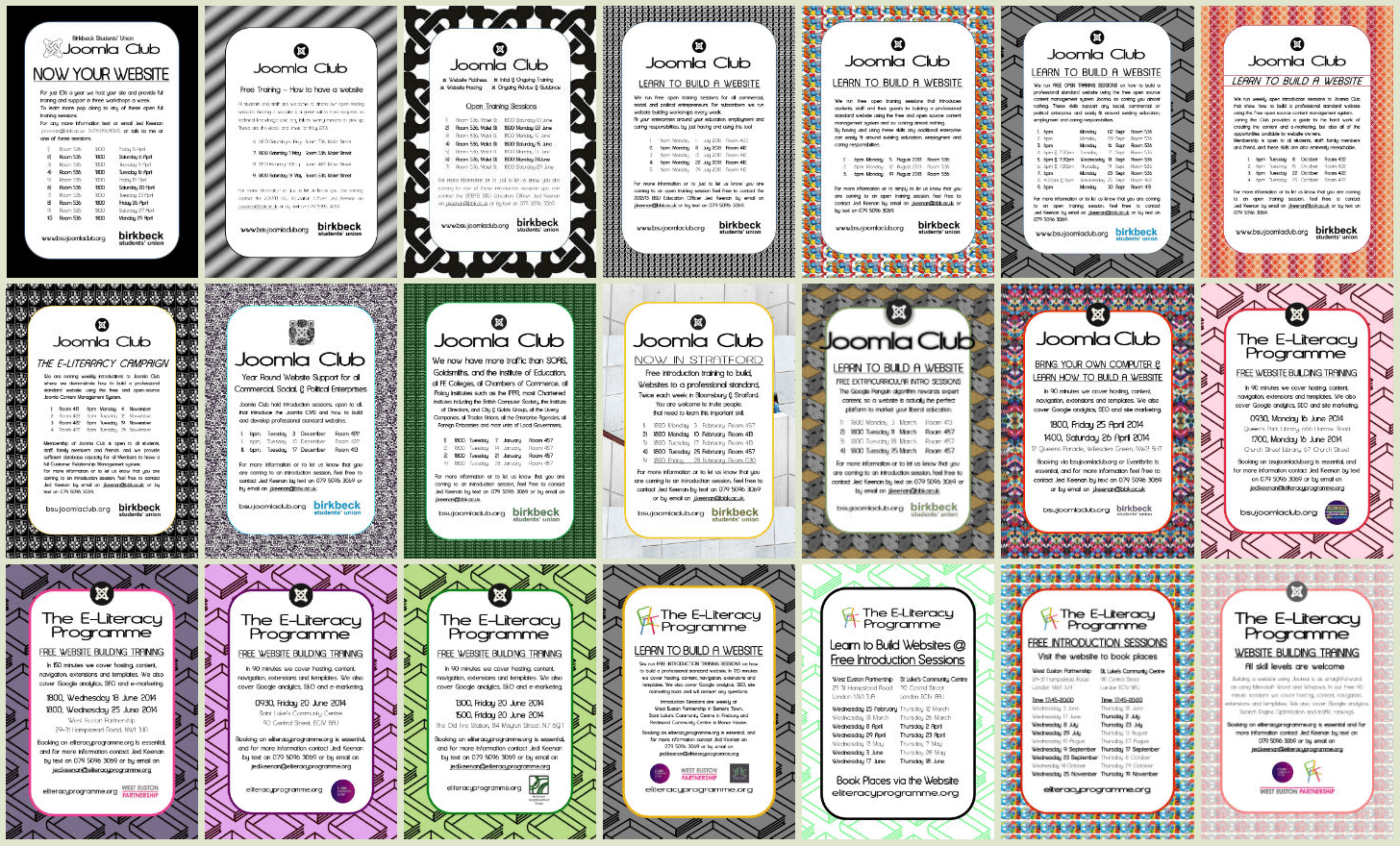 E-Literacy Posters