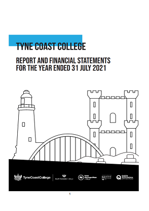 Tyne Coast College Annual Financial Statement 2021