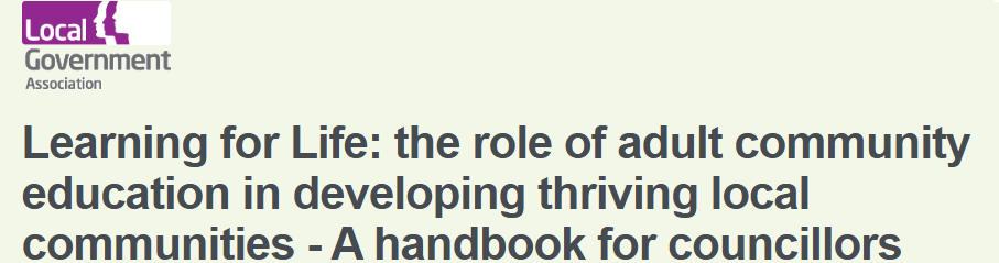 LGA Governance Learning for Life banner